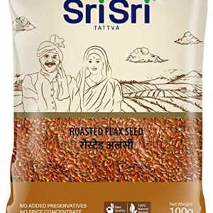 Sri Sri Roasted Flaxseed(Atasi) – 100 gm