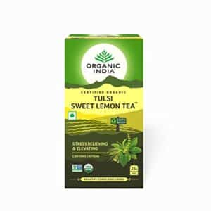 Tulsi Sweet Lemon Tea by Organic India - 25 Tea Bags 2