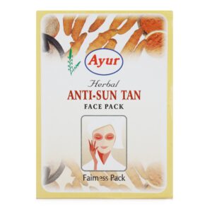ayur herbal anti sun tan face pack 100 gm 0 0 | 9 9 India Ayurveda Online India Ayurveda Online