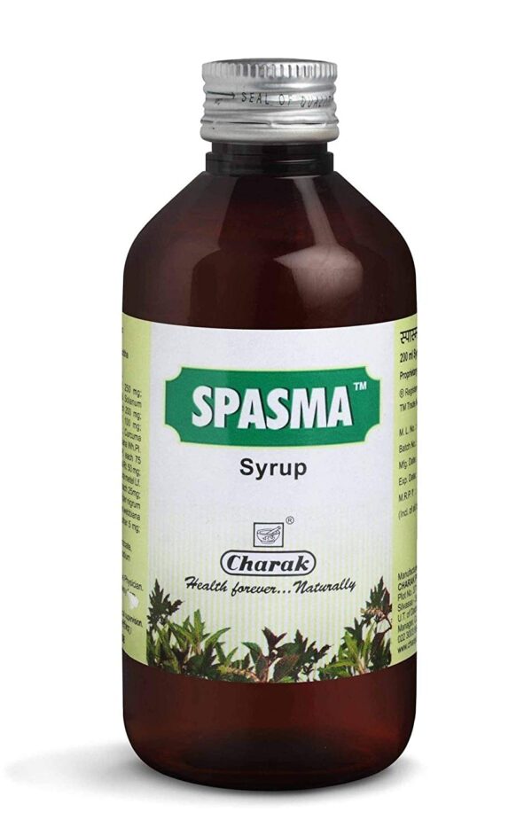 Charak Spasma Syrup | 2 2 India Ayurveda Online India Ayurveda Online spasma spasma