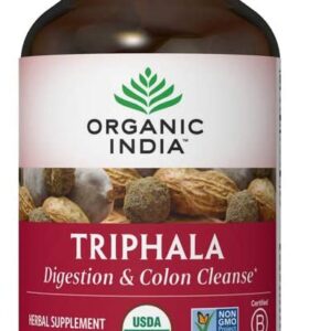 Organic India Triphala 180 Vegetarian Caps | 9 9 India Ayurveda Online India Ayurveda Online