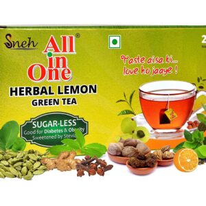 All in One Herbal Lemon Green Tea