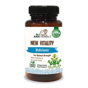 Aria Herbals New Vitality All-Natural Multivitamin Supplement