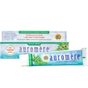 Auromere Ayurvedic Herbal Toothpaste Fresh Mint