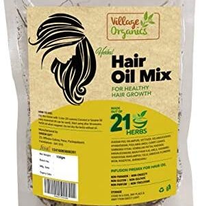 Village Organics Natural Herbal Hair Oil Mix