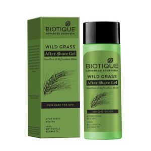 WILD GRASS AFTER SHAVE GEL SOOTHES AND REFRESHES SKIN