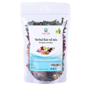 Yogis Gift Organic Ayurvedic Herbal Hair oil mix