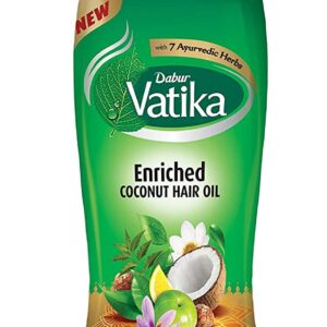 dabur vatika enriched coconut hair oil