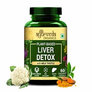 Ayurveda Organics Plant-Based Liver Detox Vegetarian Capsule