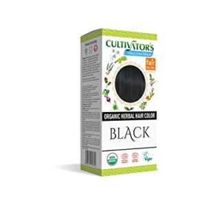 Cultivator's Organic Herbal Hair Color Black