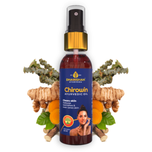 Dharishah Ayurveda Chirowin Ayurvedic Oil for Clear Skin