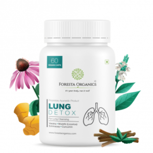 Foresta Organics Lung Detox for Lung Cleansing Vegan Capsule