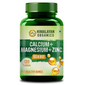 Himalayan Organics Calcium+Magnesium+Zinc Tablet