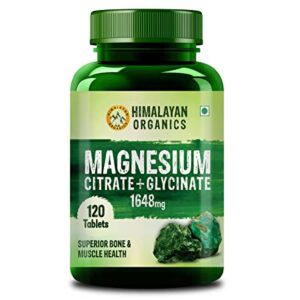 Himalayan Organics Magnesium Citrate+Glycinate Tablet