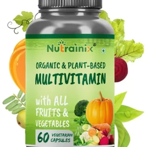 Nutrainix Organic & Plant-Based Multivitamin Vegetarian Capsule