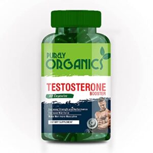 Purely Organics Testosterone Booster for Men Capsule