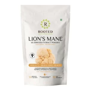 Rooted Active Naturals Lion's Mane Mushroom Extract Powder