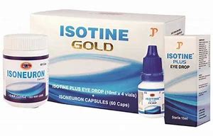 Isotine eye drop gold